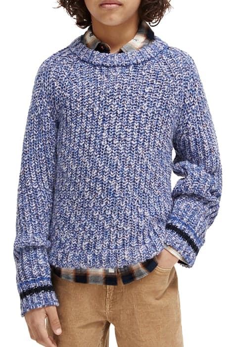 JACQUARD PULLOVER MULTICOLOUR MELANGE by Scotch & Soda