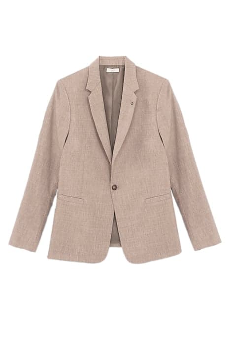 BEIGE SEMI-PLAIN SUIT JACKET by IKKS