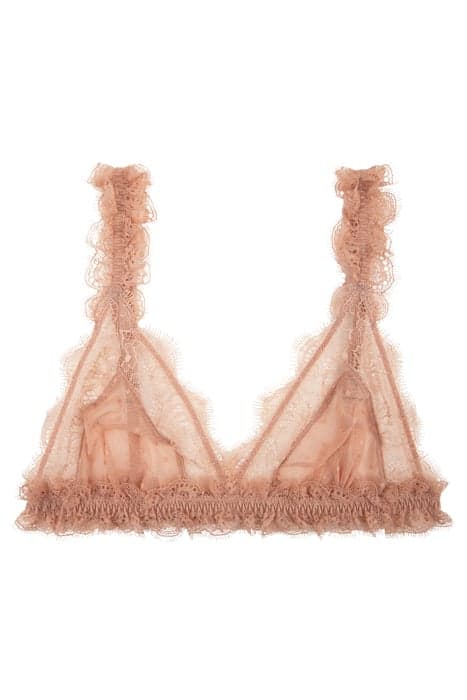 LOVE LACE BRA LIGHT BROWN by Love Stories