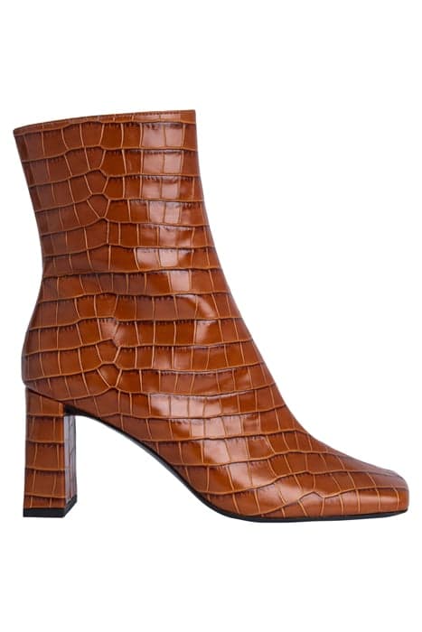 CELINE TAN CROCO EMBOSSED LEATHER by BY FAR