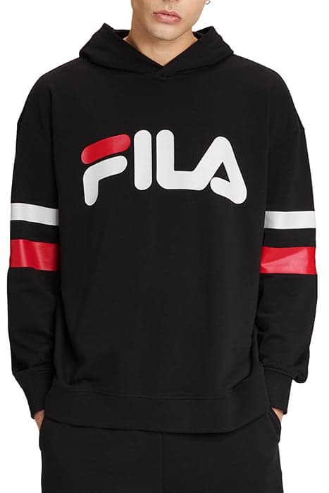 LUOHE OVERSIZED HOODY BLACK by FILA