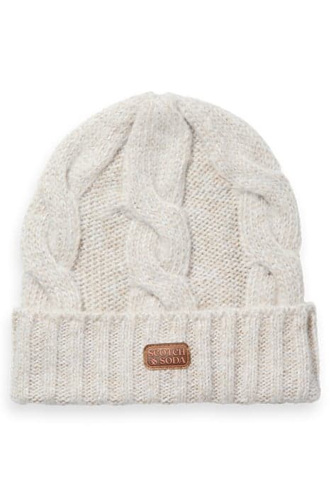 METALLIC BEANIE METALLIC ECRU by Scotch & Soda