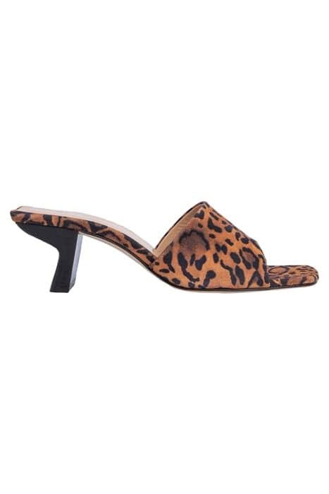 LILY LEOPARD PRINT SUEDE LEATHER by BY FAR