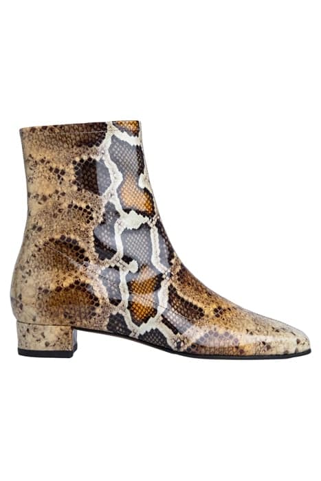 ESTE BOOT SNAKE PRINT PATENT LEATHER by BY FAR