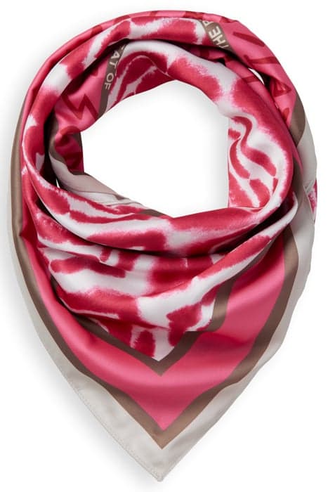 MUSIC MAP SCARF DISCO DYE PINK SCARF by Scotch & Soda