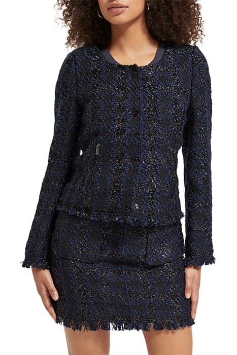 LUREX HOUNDSTOOTH BLAZER NIGHT LUREX HOUNDSTOOTH by Scotch & Soda