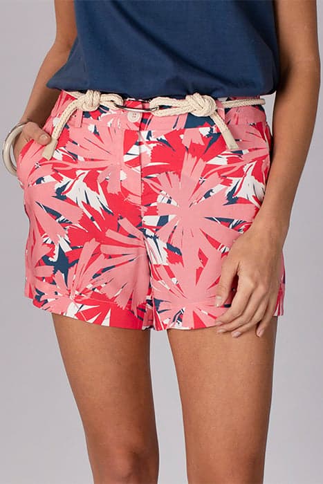 VISCOSE MULTICOLORED SHORTS IN PINK PINK by River Woods