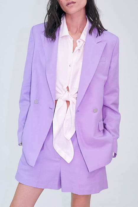 LILAC DOUBLE-BREASTED JACKET by IKKS