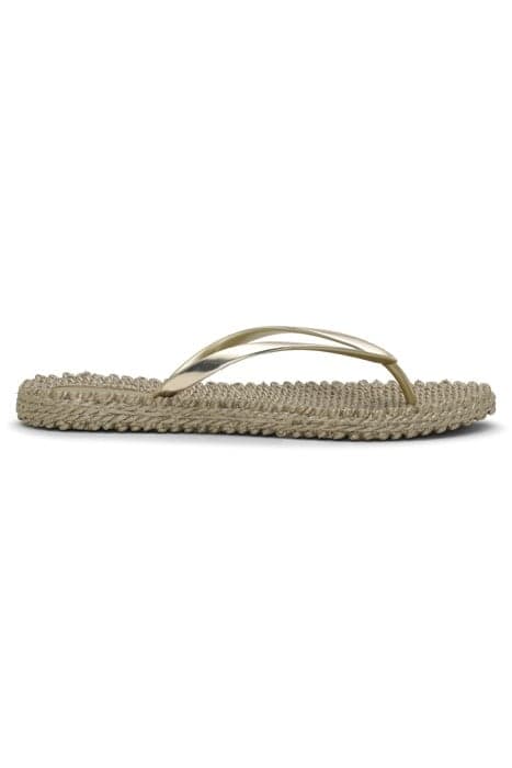 CHEERFUL04M METALLIC FLIP FLOP PLATIN by ILSE JACOBSEN HORNBÆK