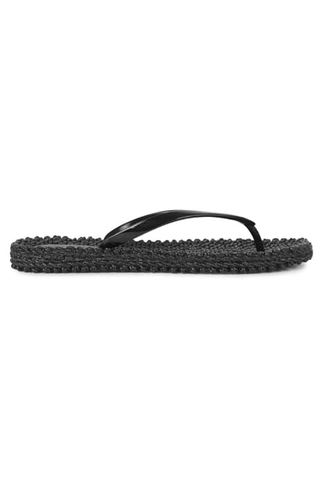 CHEERFUL04M METALLIC FLIP FLOP BLACK by ILSE JACOBSEN HORNBÆK