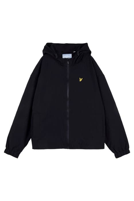 HOODED JACKET JET BLACK by Lyle & Scott