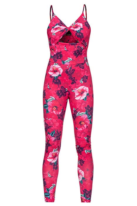 TRAFITTO JUMPSUITE FUCHSIA/PINK MULTI-COLOUR by PINKO