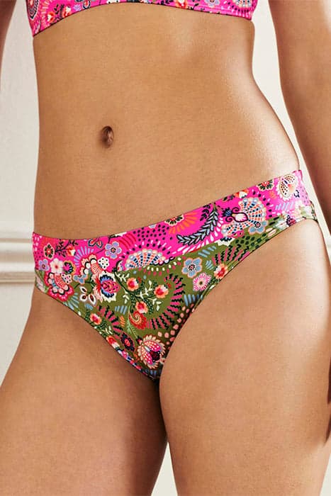 ITHACA PANEL BIKINI BOTTOMS PEA, DECORATIVE MEADOW by Boden