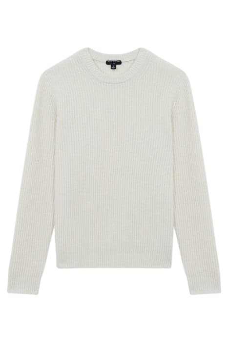 RENOIR-LS CASHMERE CREWNE CLOUD WHITE by Reiss