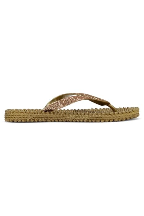 CHEERFUL12B FLIP FLOP WITH GLITTER GOLD by ILSE JACOBSEN HORNBÆK