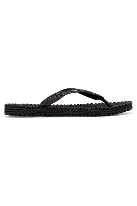 CHEERFUL12B FLIP FLOP WITH GLITTER BLACK by ILSE JACOBSEN HORNBÆK