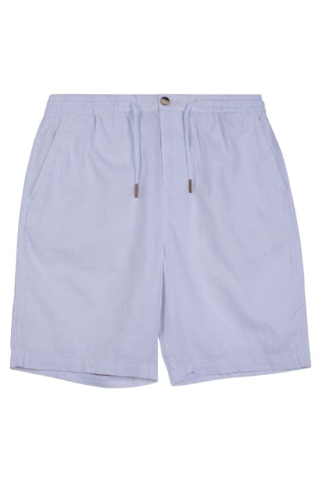 FAVE - COTTON/LINEN TWILL BERMUDA SHORTS WHITE by Scotch & Soda