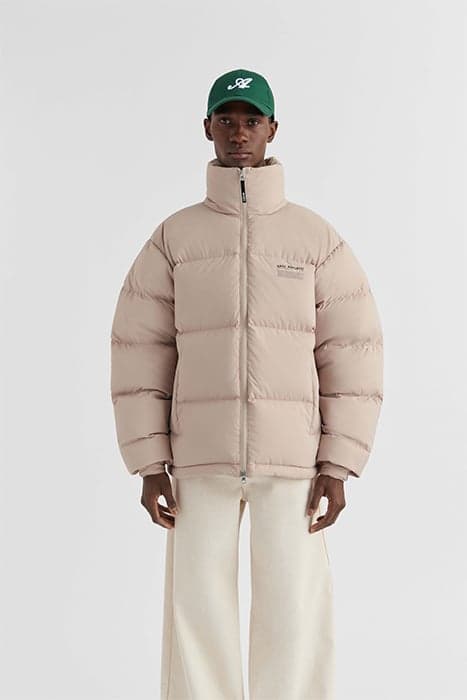 OBSERVER PUFFER JACKET PALE BEIGE by Axel Arigato