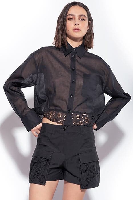 CANNES SHIRT BLACK by PINKO