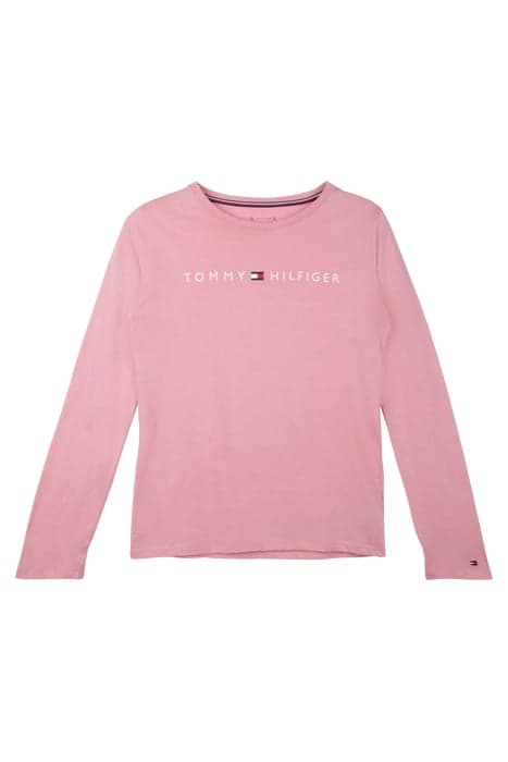 LS PANT JERSEY SET ROSE TAN/MEDIUM GREY HT by Tommy Hilfiger