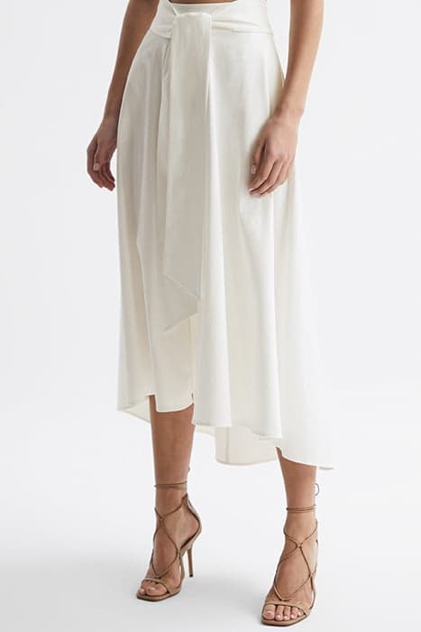 REBECCA-OCCASION MAXI SKI WHITE by Reiss