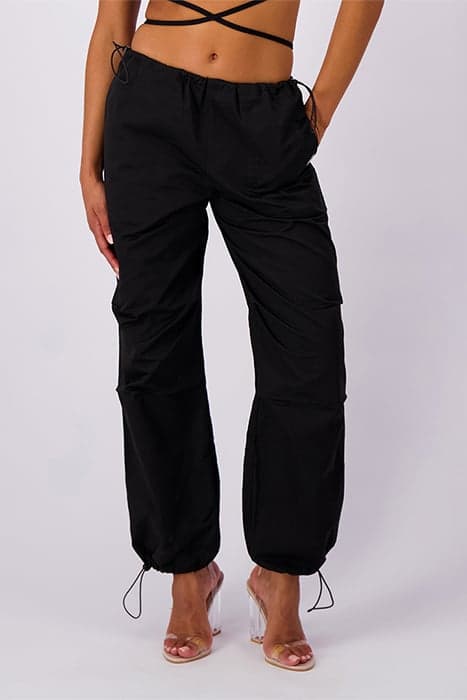 PARACHUTE PANTS BLACK by Black Bananas