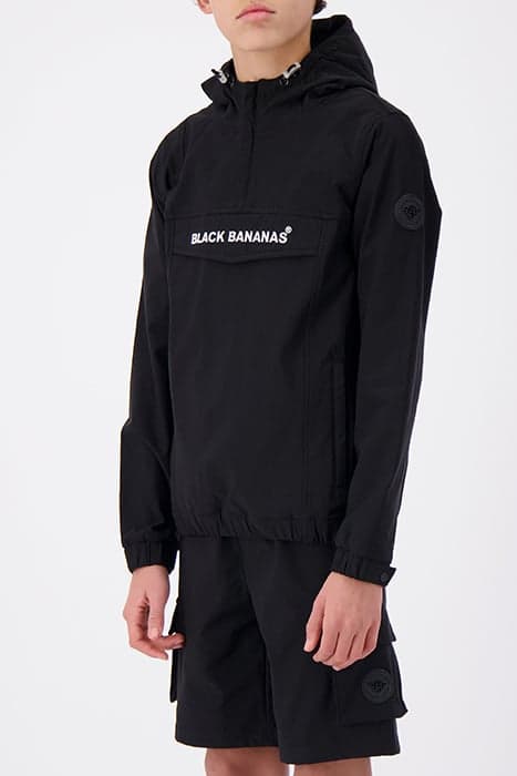 JR. ANORAK JACKET BLACK by Black Bananas