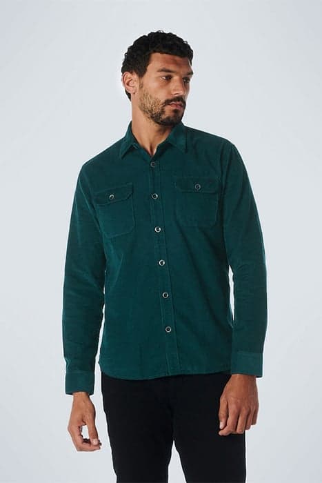 SHIRT CORDUROY SOLID OCEAN by No Excess