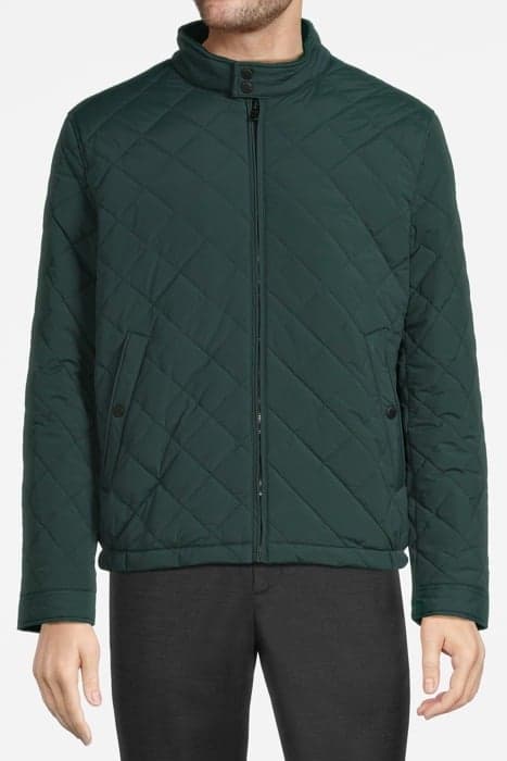 QUILTED NYLON BOMBER SEA MOSS by McGregor