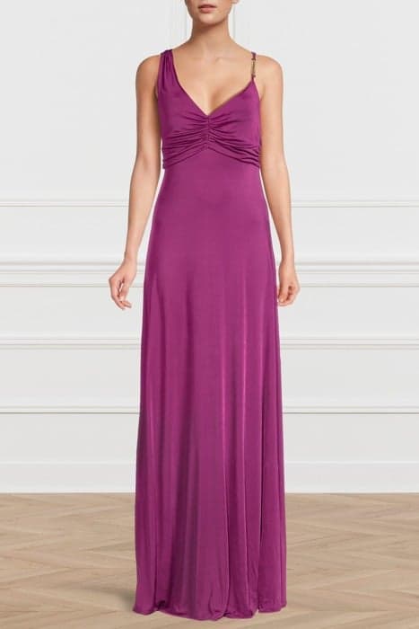 EMILIA LONG DRESS VIOLET FLOWER by Marciano by Guess