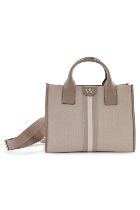 CAROL MD BOOK TOTE NATURAL MULTI by DKNY