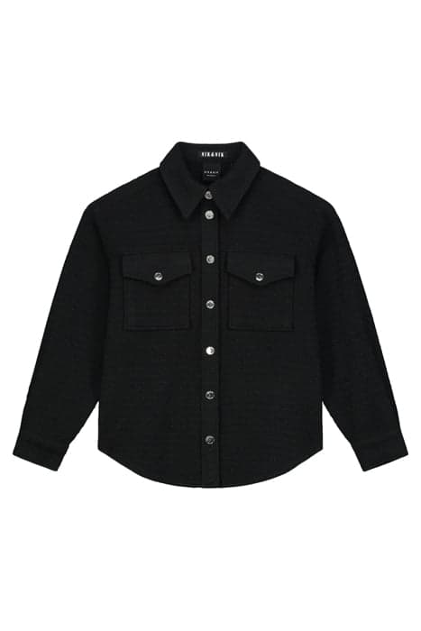 RUBY OVERSHIRT BLACK by NIK & NIK