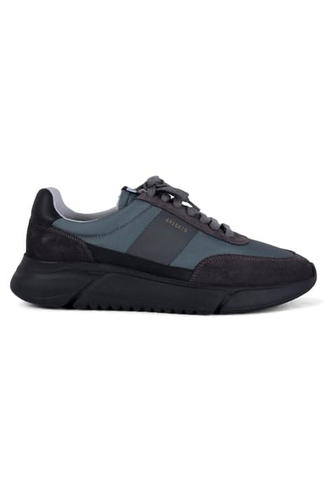 GENESIS VINTAGE RUNNER DARK GREY/GREEN by Axel Arigato