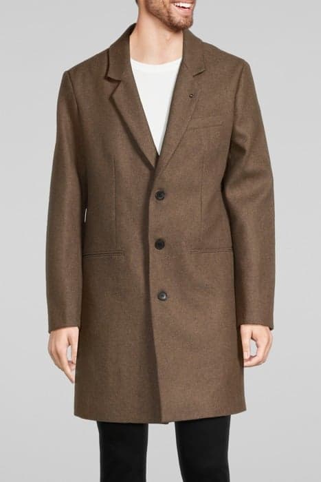 MOCHA STRAIGHT COAT MOKA by IKKS