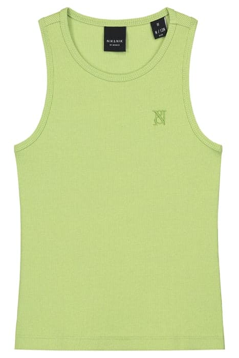 RIB SINGLET GARDEN GREEN by NIK & NIK