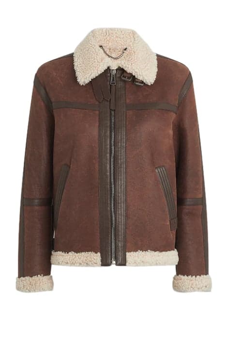 LAUNCH JACKET SADDLE BROWN/CORD by Belstaff