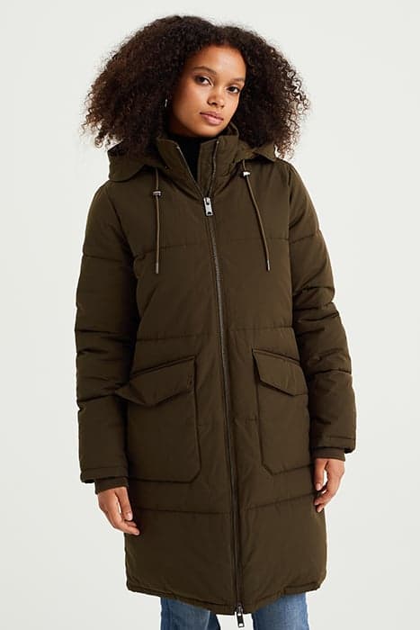 PARKA DARK GREEN by WE Fashion