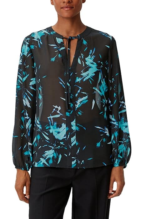 COMMA BLOUSES BLUE GREEN by Comma