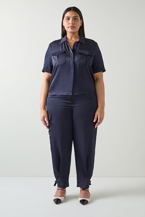 TR LUNA CARGO TROUSER MIDNIGHT by LK Bennett