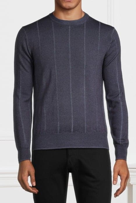 CN VERTICAL STITCH MERINO W GD SMART BLUE by Marciano by Guess