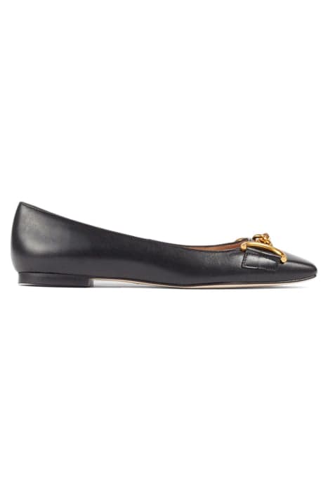 CHARLOTTE SNAFFLE FLAT W/ BLACK by LK Bennett