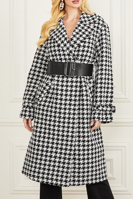 NATASHA COAT PIED DE POULE BLACK/ by Marciano by Guess