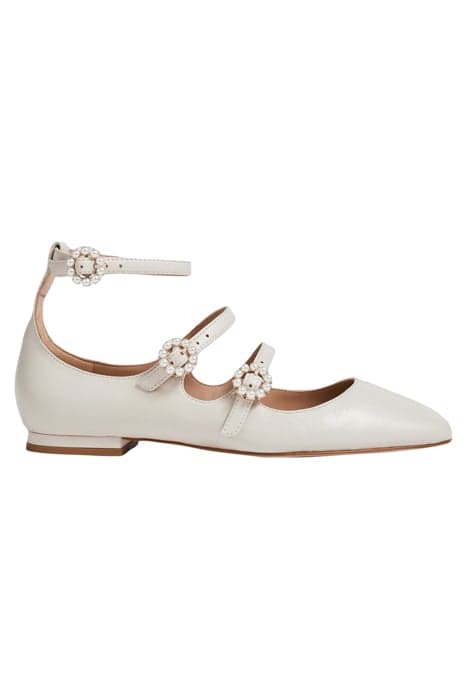 CINDY - MULTI STRAP PEARL OFF WHITE by LK Bennett