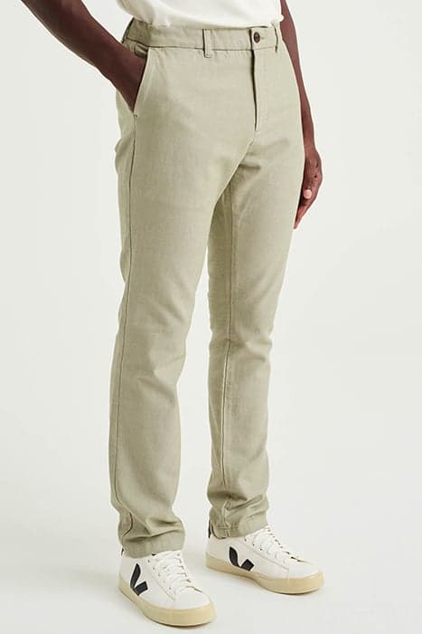 CHINO OLIVE GREEN by WE Fashion