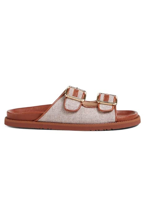 FLS IONNA DOUBLE STRAP TAN by LK Bennett