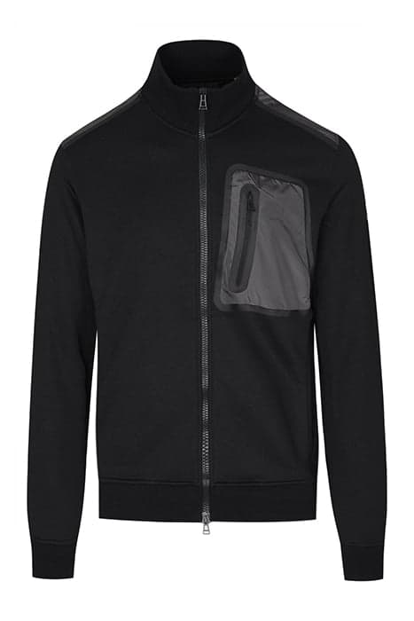 BEARING FULL ZIP BLACK by Belstaff