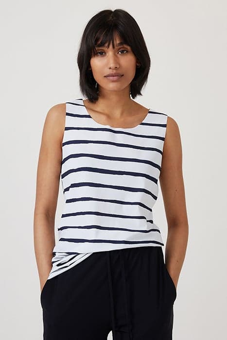 TANK TOP STRIPE INK BLUE by TRVL DRSS