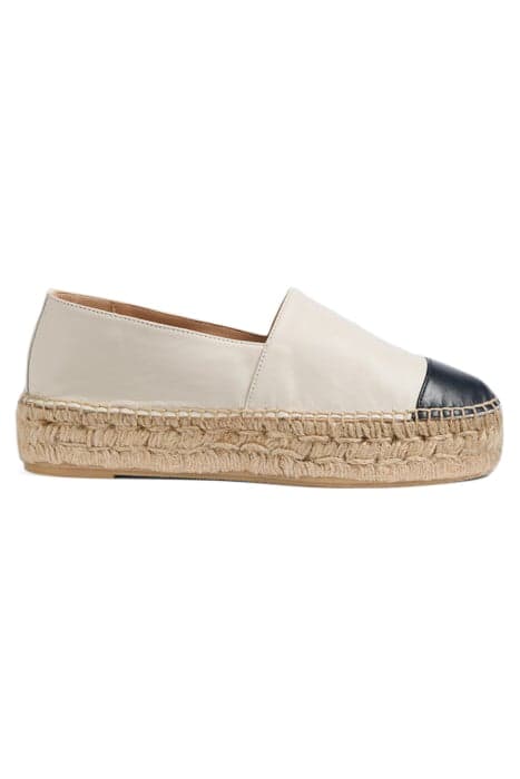 TALIA - PLATFORM ESPADRIL BUTTERCREAM by LK Bennett