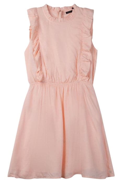 PEACH SLEEVELESS DRESS by IKKS