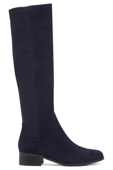 BELLA STRETCH KNEE BOOT NAVY by LK Bennett